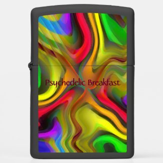 Psychedelic Breakfast Zippo Lighter