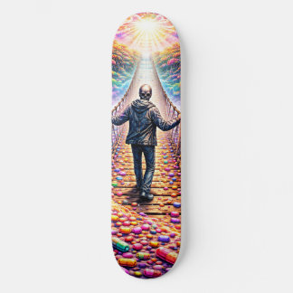 Psychedelic Bridge Journey Skateboard