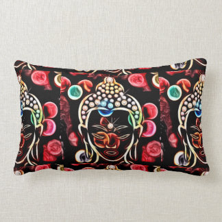 Psychedelic Buddha Lumbar Pillow