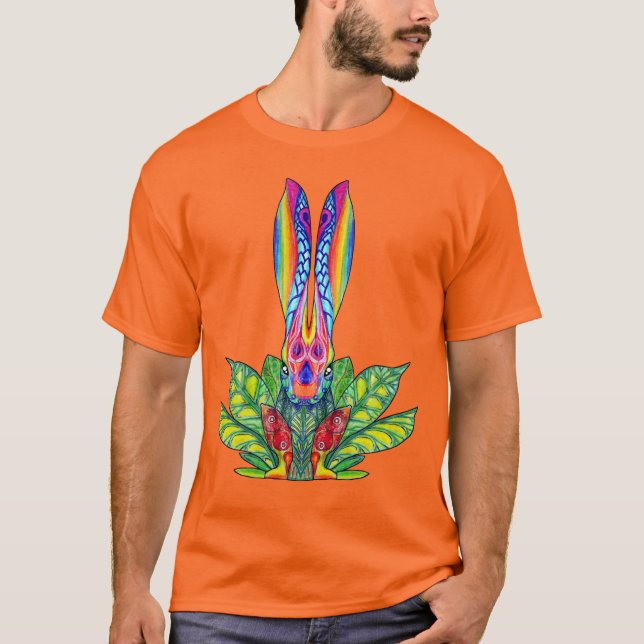 Psychedelic bunny T-Shirt (Front)
