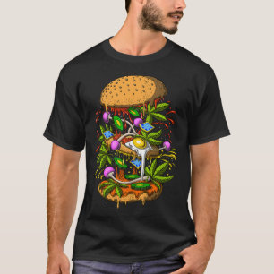 Psychedelic Burger T-Shirt