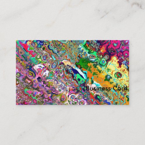 Psychedelic Business Card