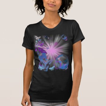 Psychedelic Butterflies T-shirt by DesignsbyLisa at Zazzle