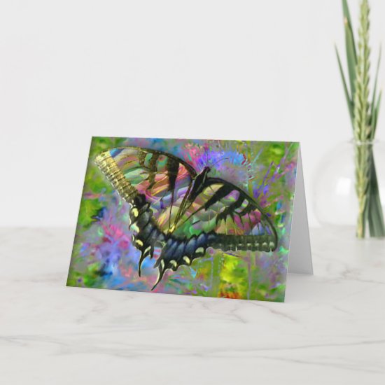 [Psychedelic Butterfly] Colorful - Any Occasion Card