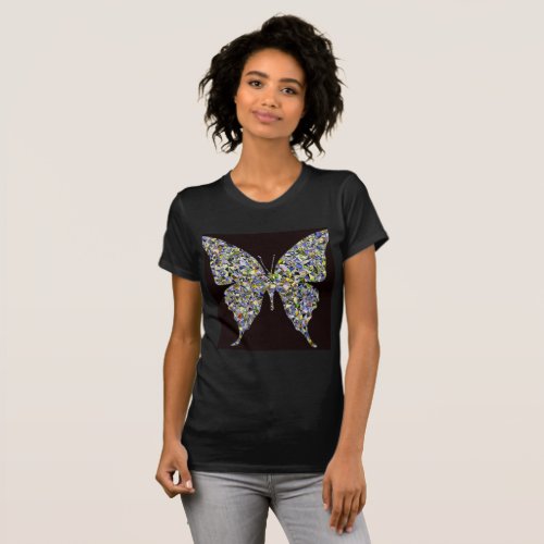 Psychedelic Butterfly Tee