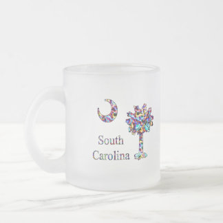 Psychedelic Carolina Palmetto & Crescent Mug