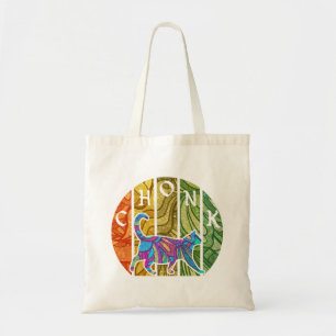 Psychedelic Cat – Trippy Feline Art Tote Bag