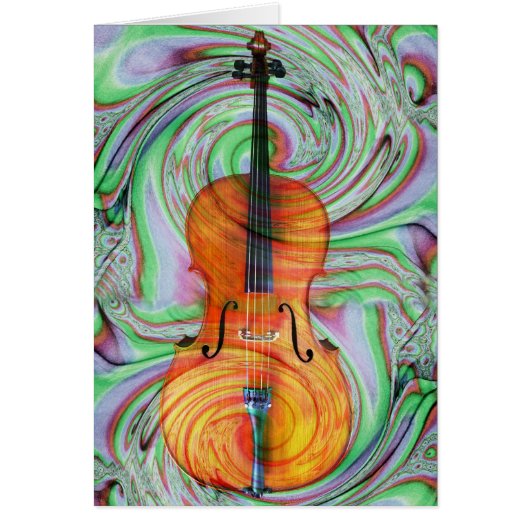 Psychedelic Cello Cards (Front)