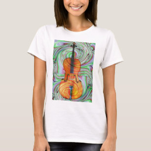 Psychedelic Cello T-Shirt