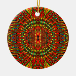 Psychedelic Ceramic Ornament