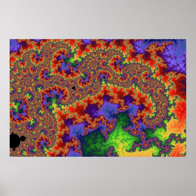 Psychedelic Chaos Poster (Front)