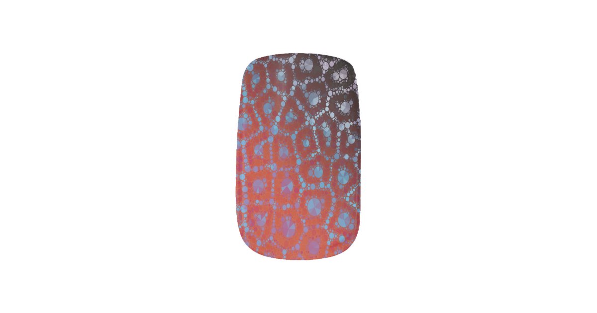 Psychedelic Cheetah Abstract Pattern Minx Nail Art Zazzle Com Psychedelic Cheetah Abstract Pattern Minx Nail Art Zazzle Com