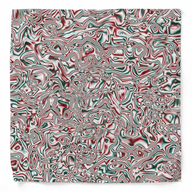 Psychedelic Christmas Bandana (Front)