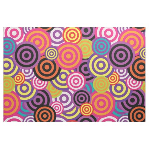  psychedelic circles fabric
