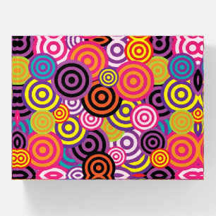 psychedelic circles paperweight