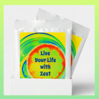 Psychedelic Citrus Pop Art