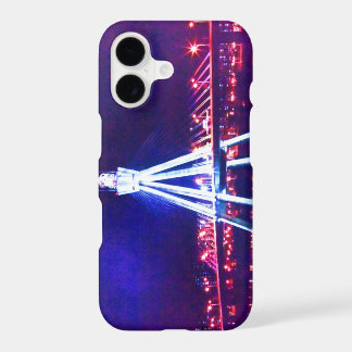 🌌🌉🌙Psychedelic City Nightscape Fabulous iPhone 17 Case