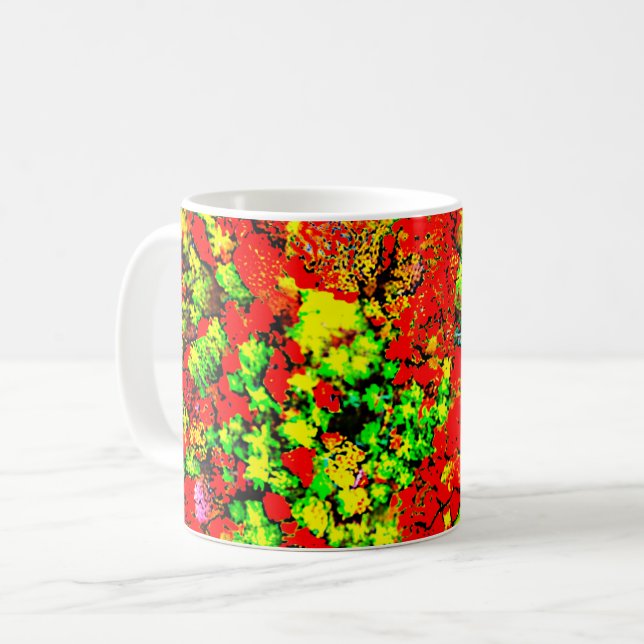  psychedelic coffee mug (Front Left)