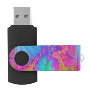 Psychedelic Color Explosion 3.0 USB 32GB Flash Dri Drive