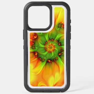 Psychedelic Colorful Modern Abstract Fractal Art iPhone 15 Pro Max Case