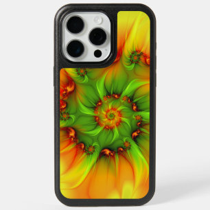 Psychedelic Colorful Modern Abstract Fractal Art iPhone 15 Pro Max Case