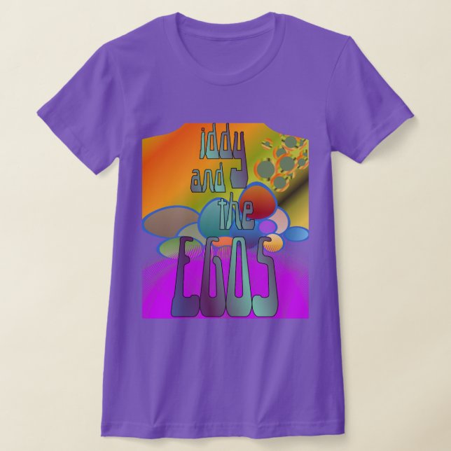 Psychedelic Concert T-Shirt (Laydown)
