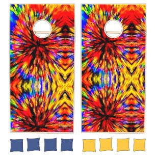 Psychedelic Cornhole Set