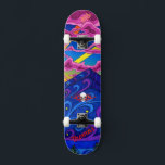 Psychedelic Deck for Skateboard<br><div class="desc">Make this Psychedelic Deck for Skateboard your own by adding your text. To access advanced editing tools, please go to "Personalize this template" and click on "Details", scroll down and press the "click to customize further" link.</div>