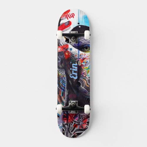 Psychedelic Deck for Skateboard