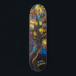 Psychedelic Deck for Skateboarders<br><div class="desc">Make this Psychedelic Deck for Skateboarders your own by adding your text. To access advanced editing tools,  please go to "Personalize this template" and click on "Details",  scroll down and press the "click to customize further" link.</div>