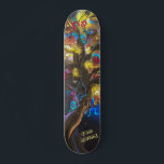 Psychedelic Deck for Skateboarders<br><div class="desc">Make this Psychedelic Deck for Skateboarders your own by adding your text. To access advanced editing tools, please go to "Personalize this template" and click on "Details", scroll down and press the "click to customize further" link.</div>