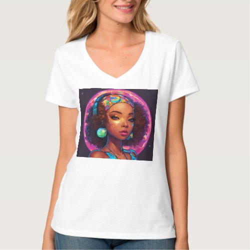Psychedelic DJ Euphoria Unleash the Groove on You T_Shirt