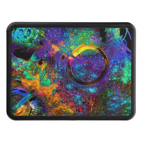 Psychedelic dream _ Motocross Racer Hitch Cover