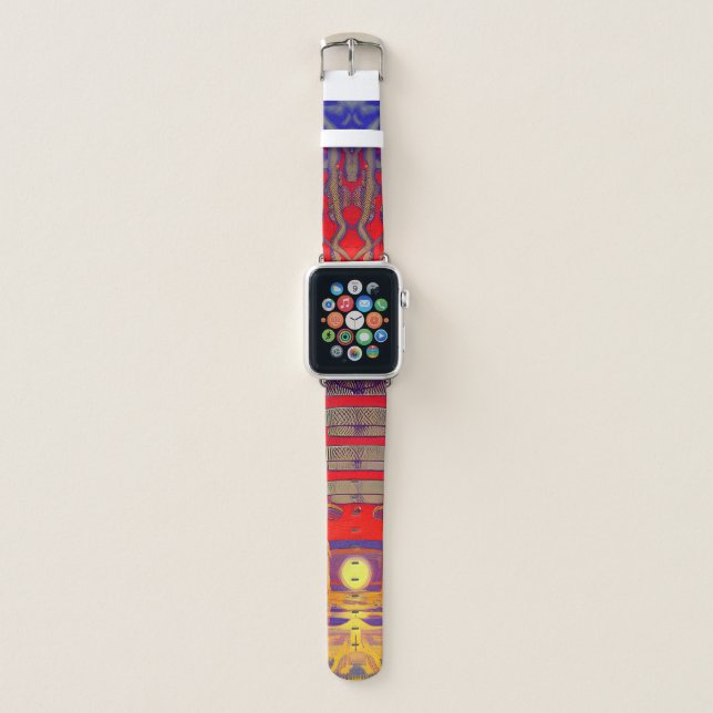 Psychedelic Dreamland Apple Watch Band (Front)