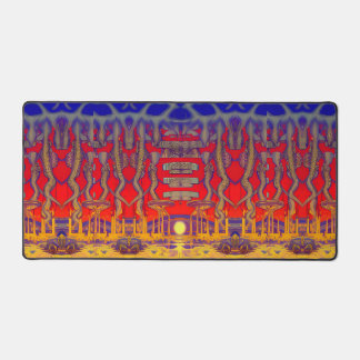 Psychedelic Dreamland Desk Mat