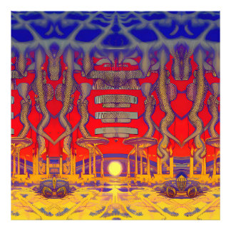 Psychedelic Dreamland Photo Print