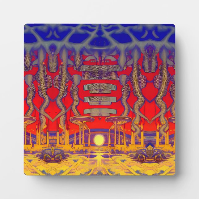 Psychedelic Dreamland Plaque (Front)