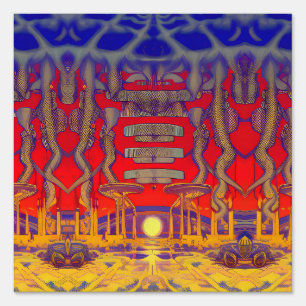 Psychedelic Dreamland Sign