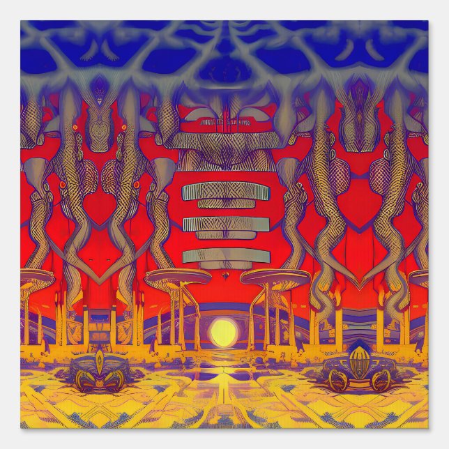 Psychedelic Dreamland Sign (Front)