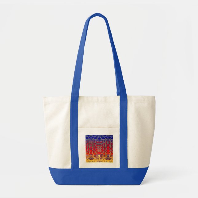Psychedelic Dreamland Tote Bag (Front)
