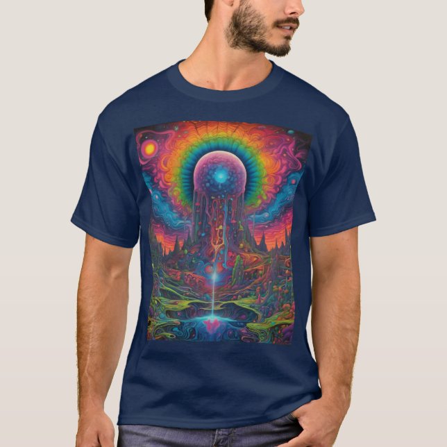 Psychedelic Dreamscape T-Shirt (Front)