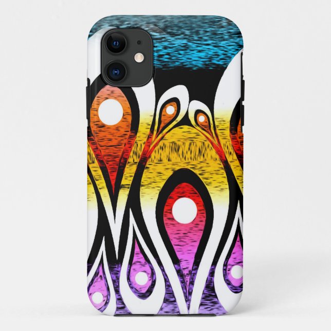 Psychedelic Drops Artistry Case-Mate iPhone Case (Back)