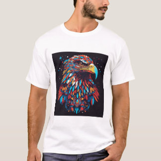 Psychedelic Eagle Gaze T-Shirt