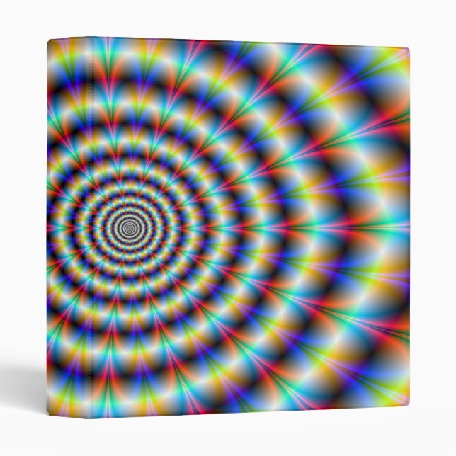 Psychedelic Eye 3 Ring Binder (Front/Spine)