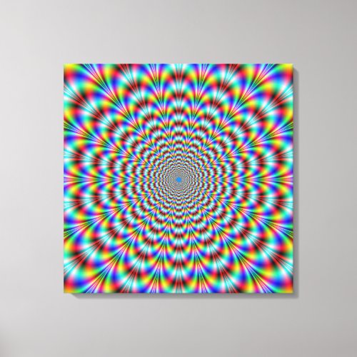 Psychedelic Eye Bender Canvas Print