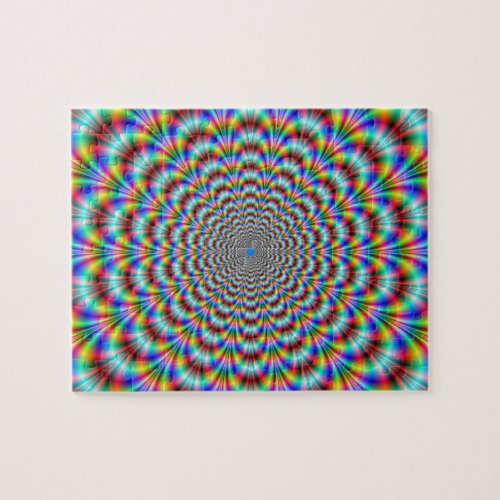 Psychedelic Eye Bender Puzzle