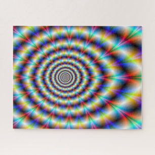 Psychedelic Eye Jigsaw Puzzle