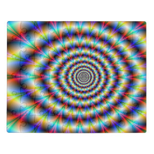 Psychedelic Eye Jigsaw Puzzle