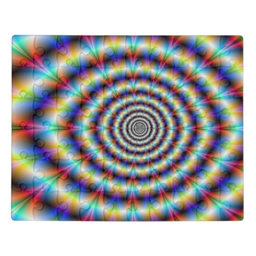 Psychedelic Eye Jigsaw Puzzle