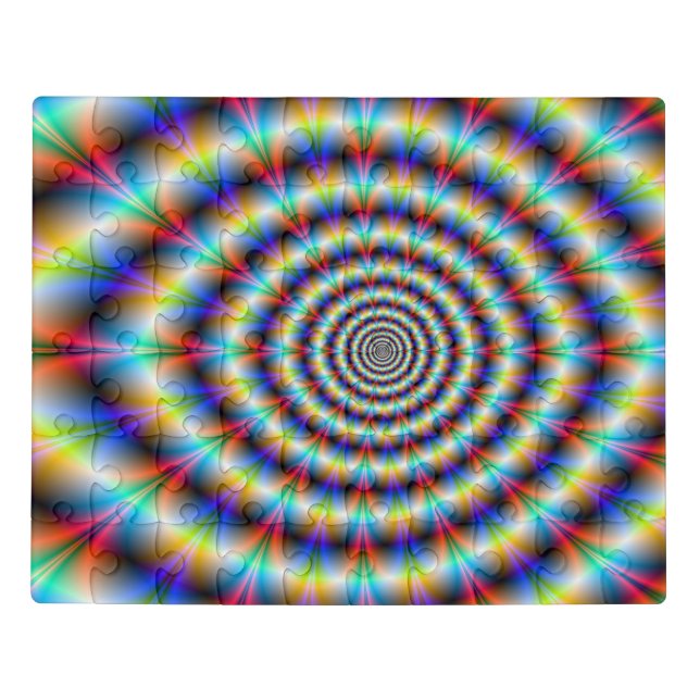 Psychedelic Eye Jigsaw Puzzle (Puzzle Horizontal)